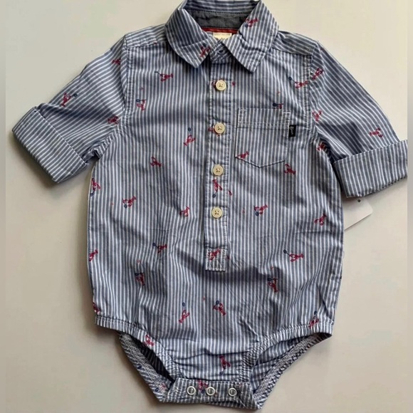 Oshkosh B'gosh baby boys 18 mos bodysuit - NEW